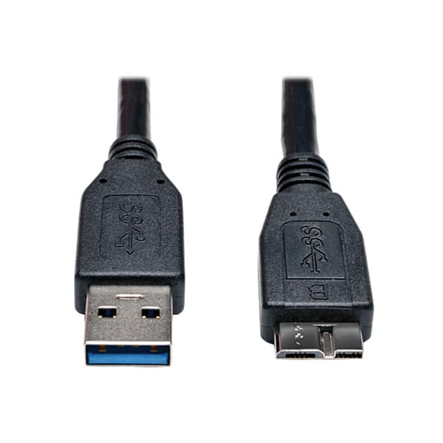 U326-001-BK CABLE A PLUG TO MCR B PLUG 1'