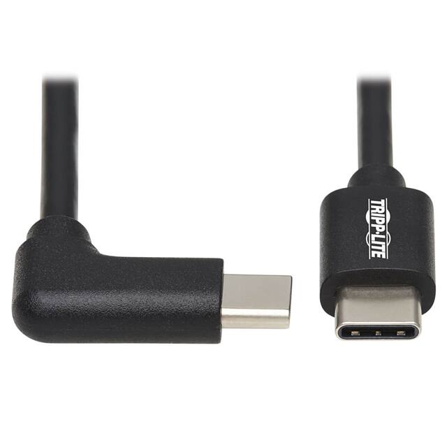 U040-01M-C-RA CBL USB2.0 C PLG-C PLG R/A 3.28'
