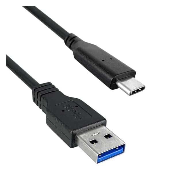 3023048-01M CABLE A PLUG TO C PLUG 3.28'