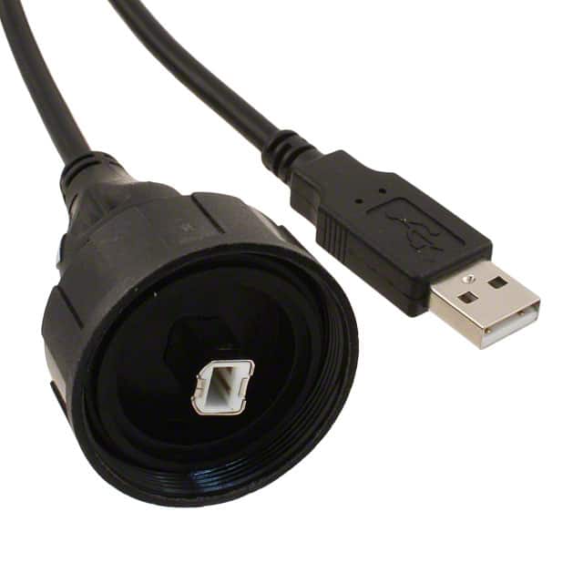 PX0840/B/2M00 CBL USB2.0 A PLUG-B PLUG W/COUPL