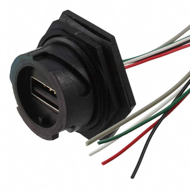 0847290010 CBL A RCPT TO WIRE W/COUPL 0.5'