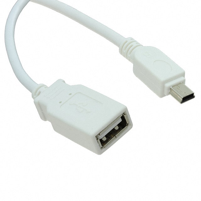 3021067-01M CBL USB2.0 A RCP-MIN B PLG 3.28'