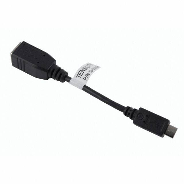 10-00658 CBL USB2.0 B RCP-MCR A PLG 0.33'