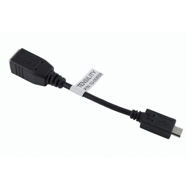 10-00659 CBL USB2.0 B RCP-MCR B PLG 0.33'