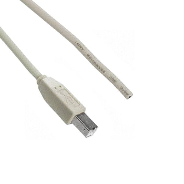 102-1043-BE-00200 CBL USB2.0 B PLUG TO OPEN 6.56'
