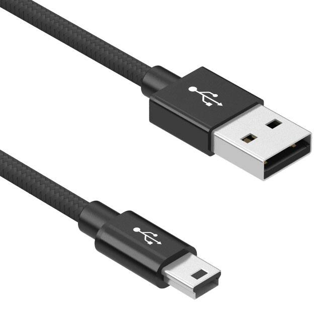 10-03386 CBL USB2.0 A PLG-MIN B PLG 3.28'
