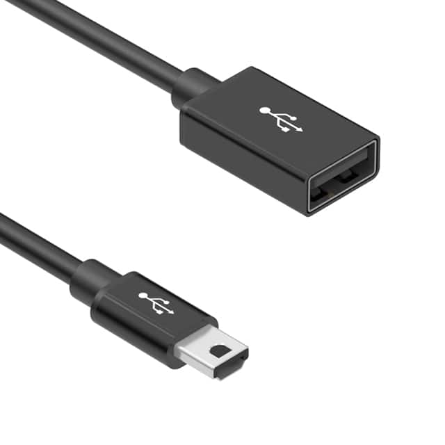 10-02338 CBL USB2.0 A RCP-MIN A PLG 3.28'