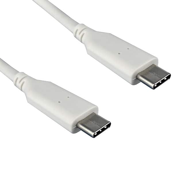 3021093-01M CBL USB2.0 C PLUG TO C PLG 3.28'