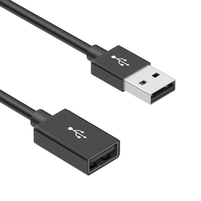 10-02329 CBL USB2.0 A RCPT TO A PLG 6.56'