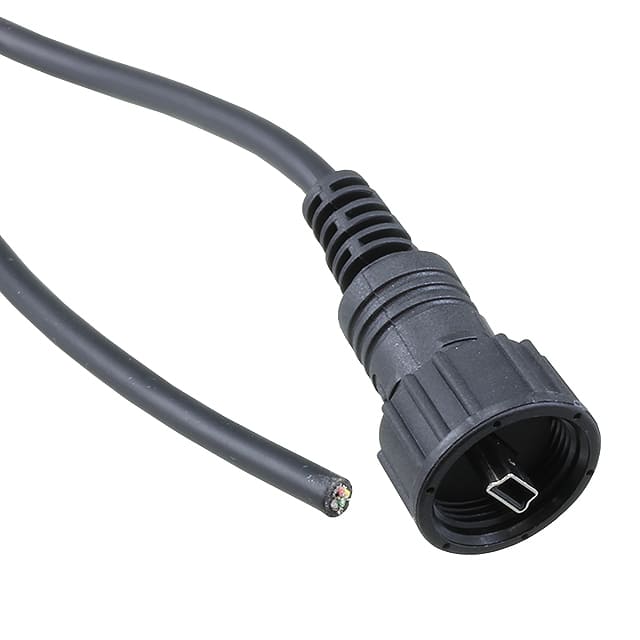 NUB-20AFMM-SL7A02 CBL USB2.0 MIN B PLG-OPN W/COUPL