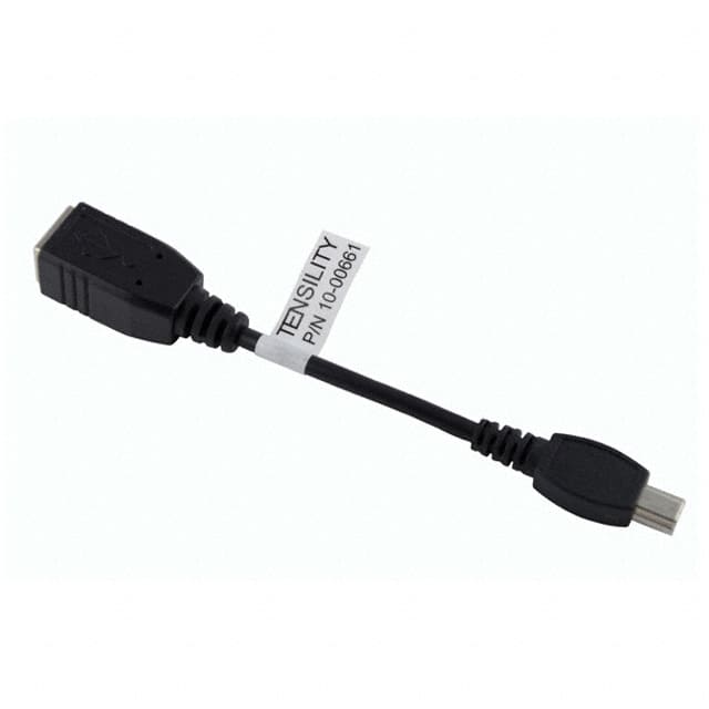 10-00661 CBL USB2.0 B RCP-MIN A PLG 0.33'