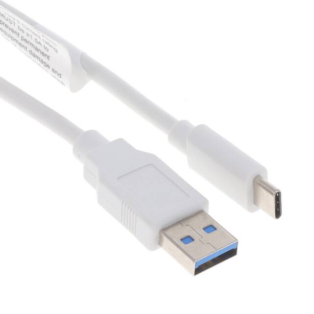 USBC22KM301M0USBAMWHR CABLE A PLUG TO C PLUG 3.28'