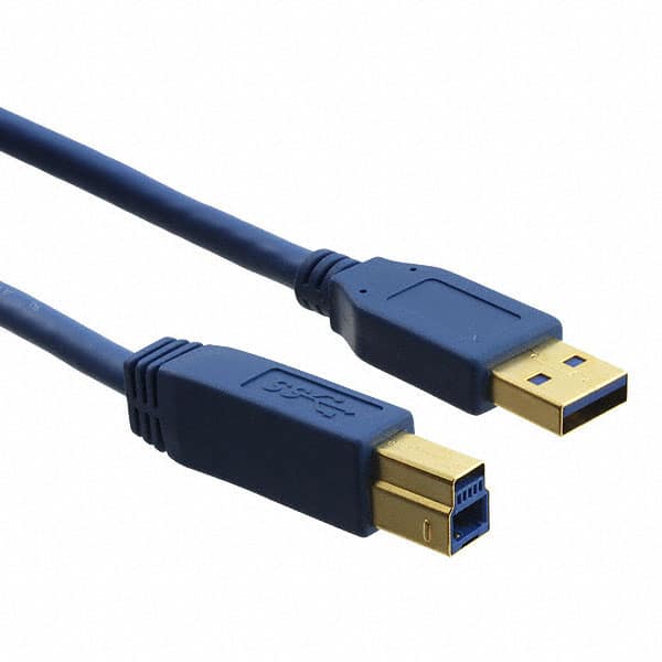 45-1432-1 CABLE A PLUG TO B PLUG 3.28'