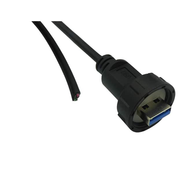 67U3AD-006-K CBL A PLUG TO OPEN W/COUPL 6'