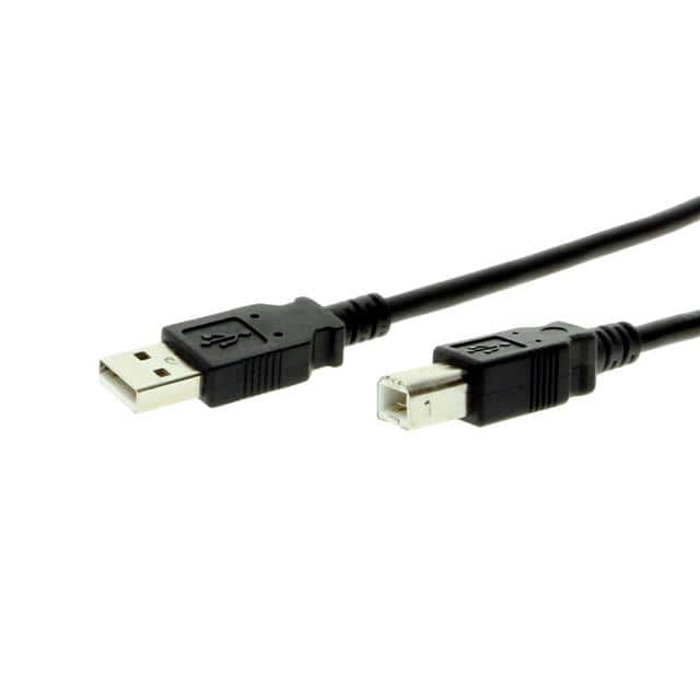 USBG-1680 BLACK USB CABLE A TOB8 INCH HIGH