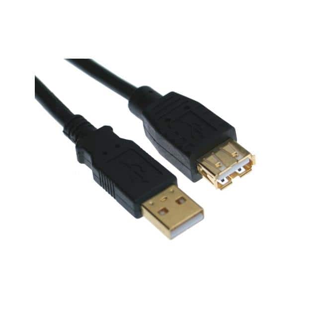 USBG-AAE3B CBL USB2.0 A RCPT TO A PLUG 10'