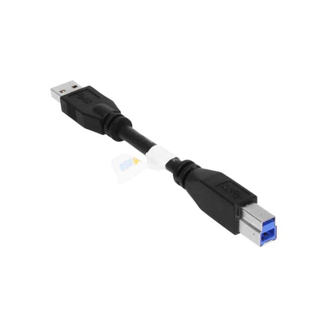 USB3.0-ABM-0.5FT CABLE A PLUG TO B PLUG 0.5'