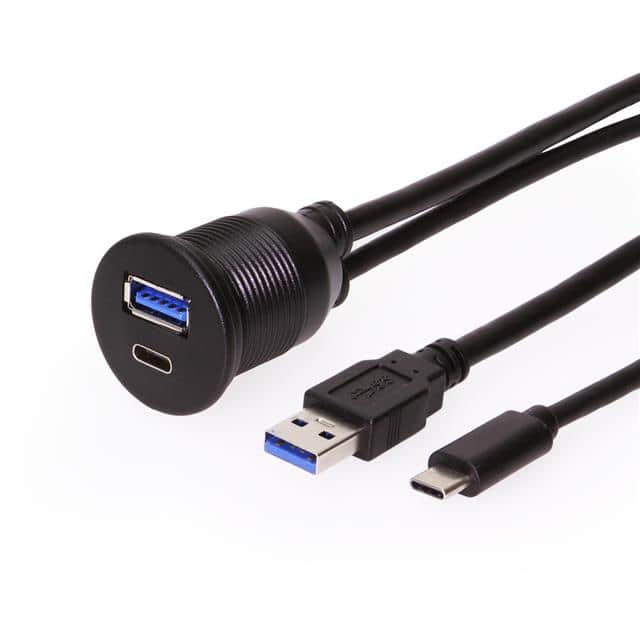 CG-USB3PXAC-3FT CBL A RCPT W/C RCP-A PLG W/C PLG