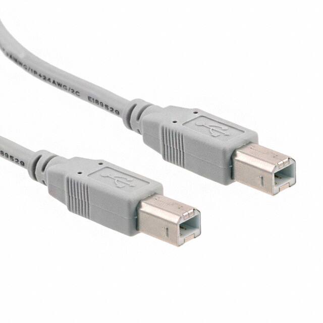101-1040-BE-00100 CBL USB1.1 B PLUG TO B PLG 3.28'