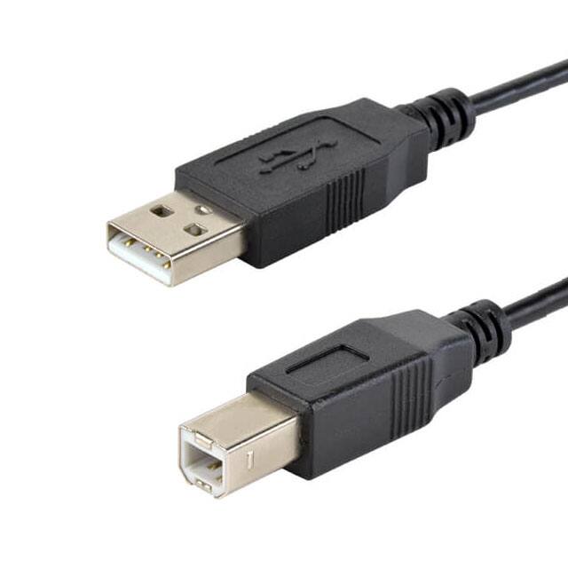 CBL-UA-UB-1 CBL USB2.0 A PLUG TO B PLG 3.28'
