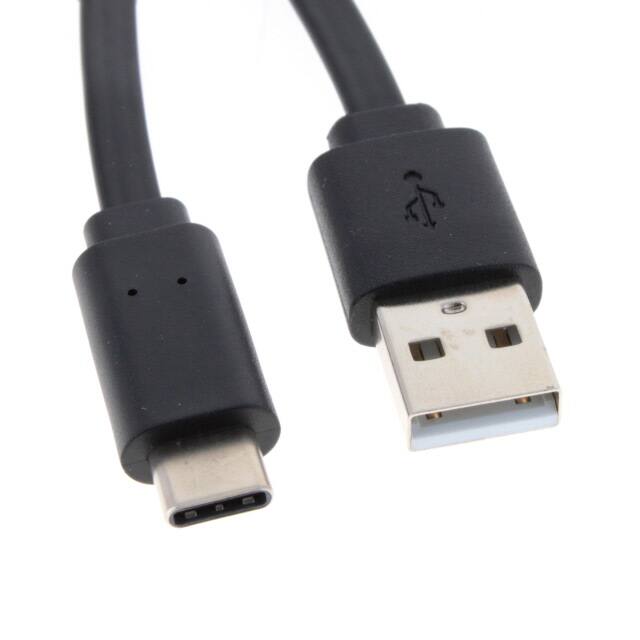 U038-003-FL CBL USB2.0 A PLUG TO C PLUG 3'