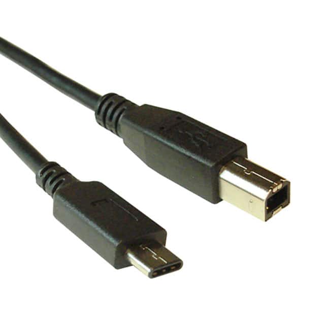 A-USB31C-20B-100 CBL USB2.0 B PLUG TO C PLG 3.28'
