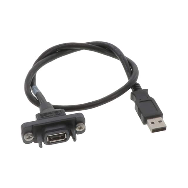 RPCU-G-00.50-AMS-AM CBL USB2.0 A PLUG TO A PLG 1.64'
