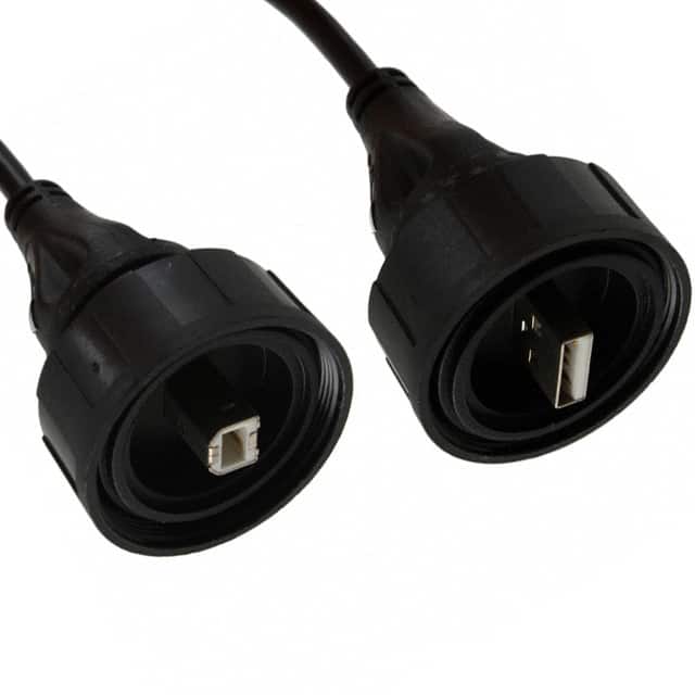 PX0841/AB/3M00 CBL USB2.0 A PLUG-B PLUG W/COUPL