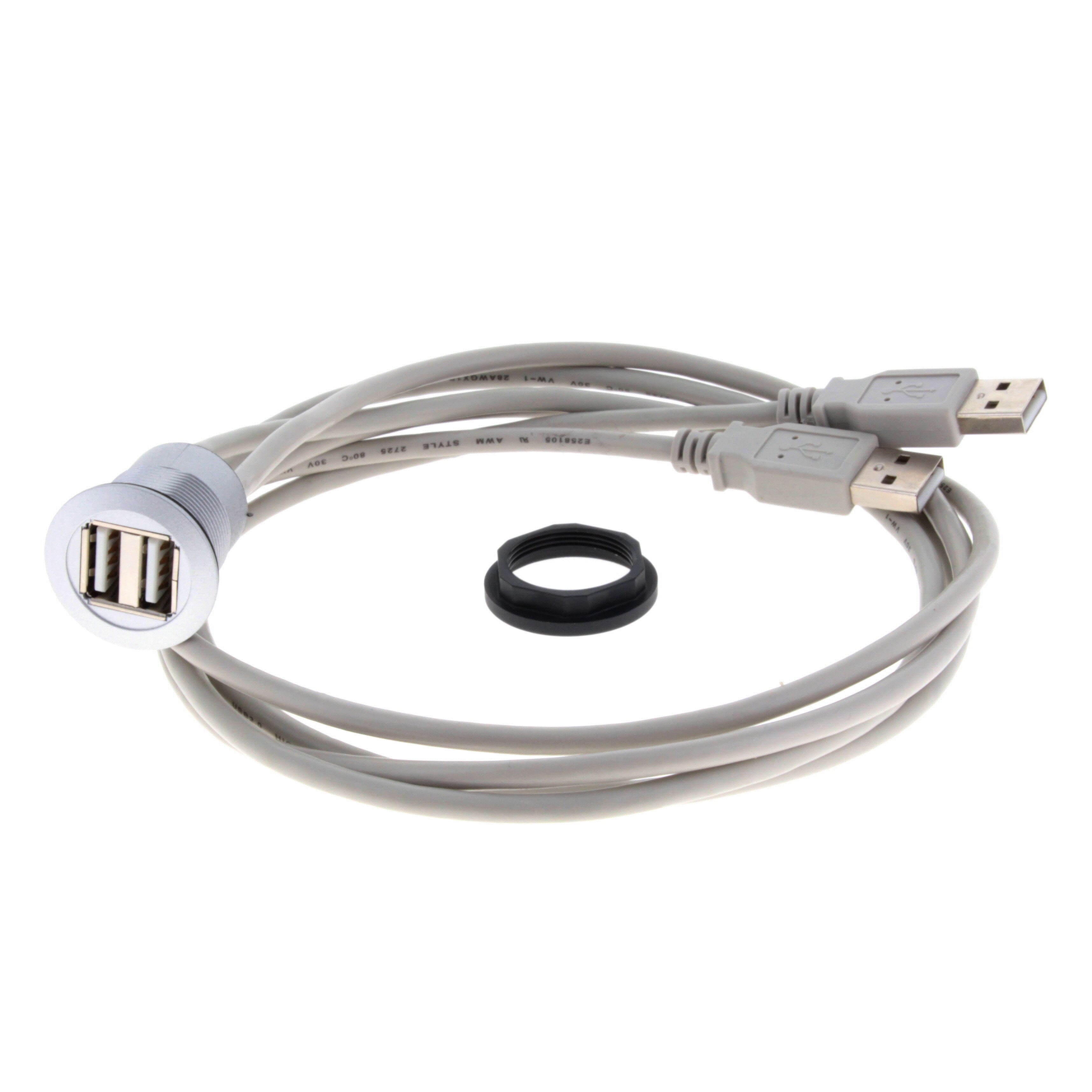 09454521951 CBL USB2.0 A RCPT TO A PLG 3.28'