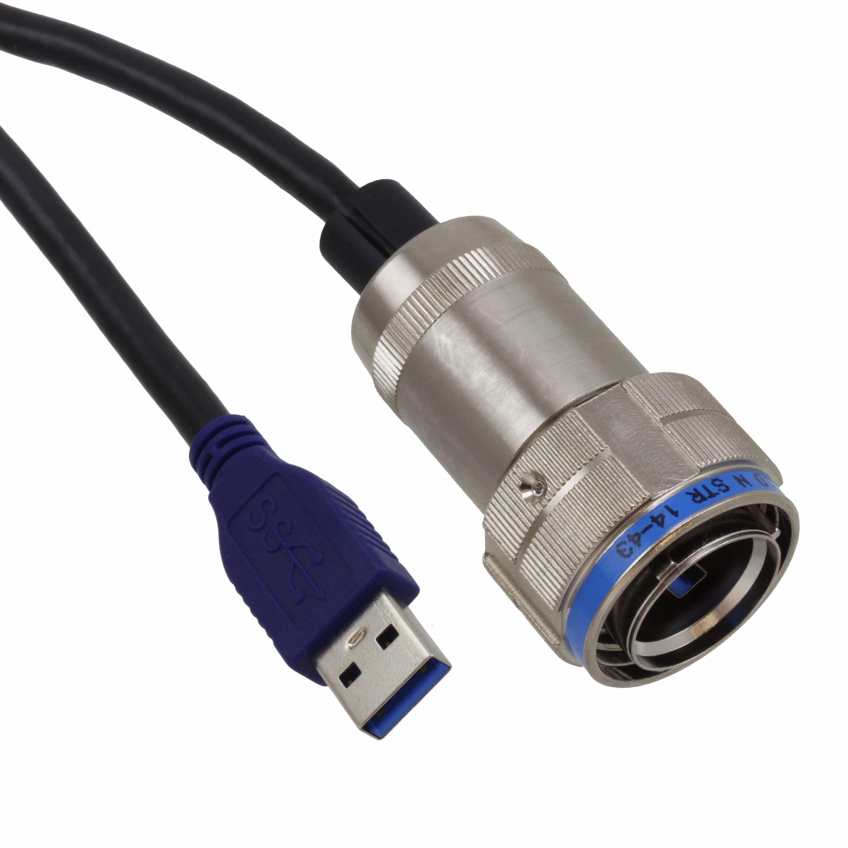 USB3FTV6A10NSTR CBL A PLUG-A PLUG W/COUPL 3.28'
