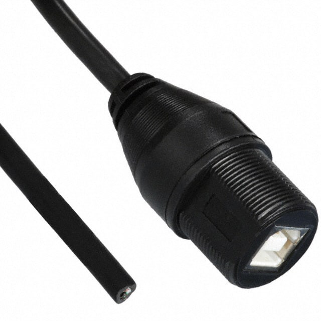 A-KAB-USBB-FS-1M CBL USB2.0 B RCPT TO OPEN 3.28'