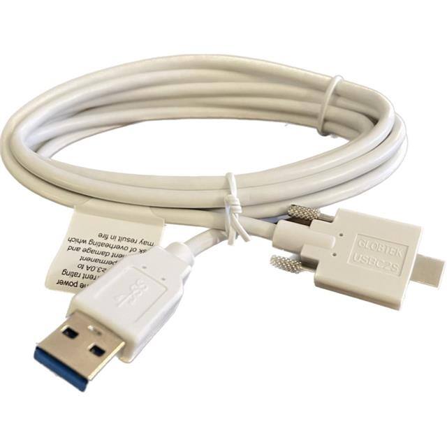 USBAW1M0USBC2SWH CABLE A PLUG TO C PLUG 3.28'