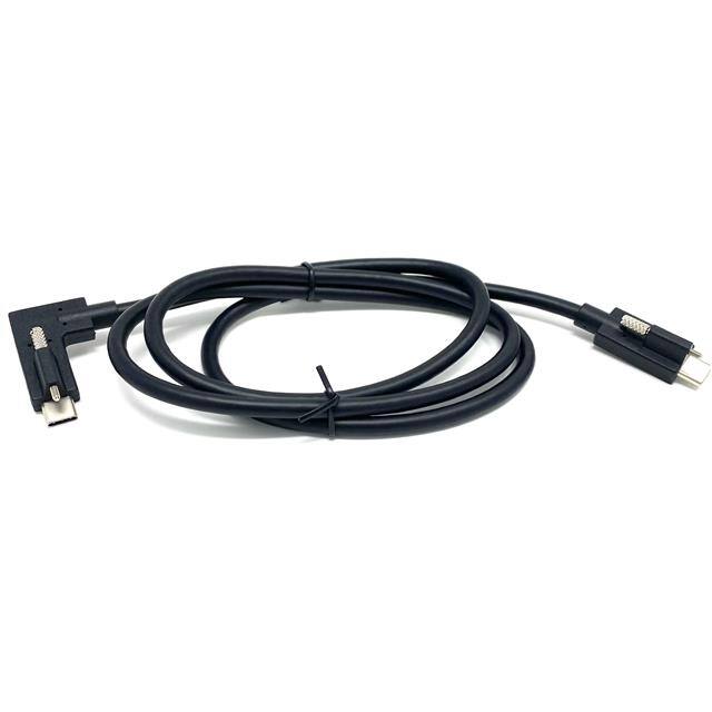 USBCW3M0USBC1SREMRBK CABLE C PLUG TO C PLUG 9.84'