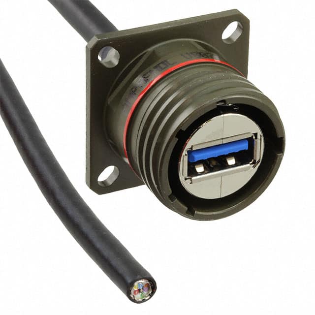USB3FTV2SA03GOPEN CBL A RCPT TO OPEN W/COUPL 0.98'