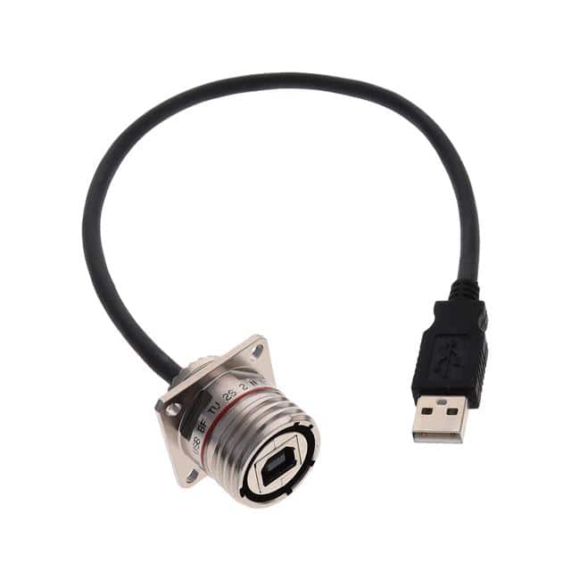 USBBFTV2S2N03A CBL USB2.0 B RCPT TO A PLG 0.98'