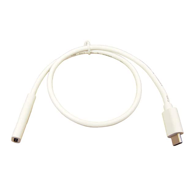 FCR72001W USBC 3.1 CABLE M-F 0.5M WHITE