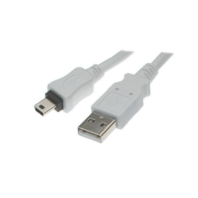 USBG-1678W CBL USB2.0 A PLG-MIN B PLG 1.33'