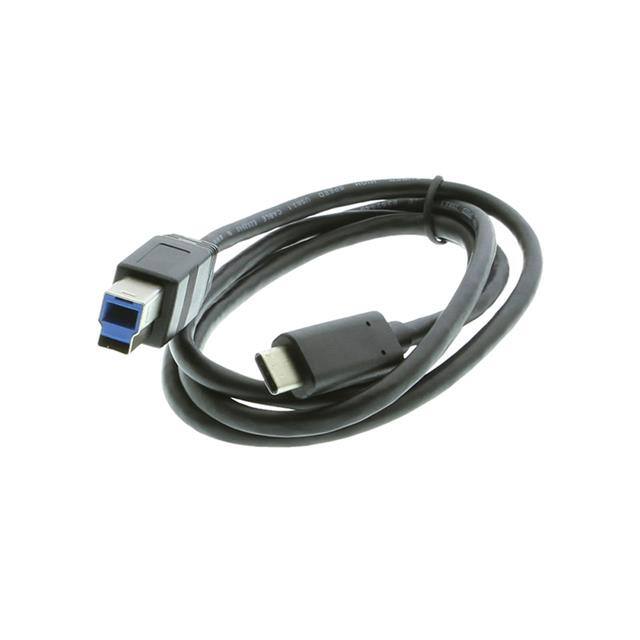 USBG-U3CMBM36B 3FT USB 3.1 TYPE-B TO TYPE-C BLA