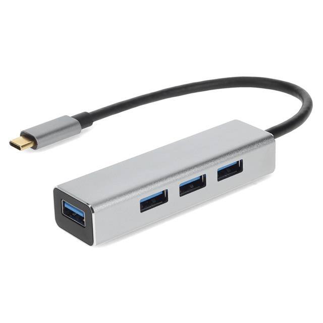 USBC24USB3AL-C 8in USB-C Male to 4xUSB 3.0 (A)