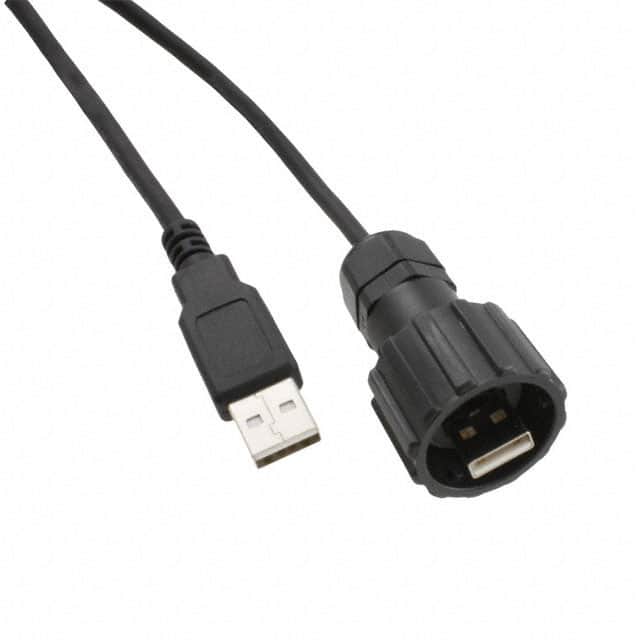 17-200231 CBL USB2.0 A PLUG-A PLUG W/COUPL