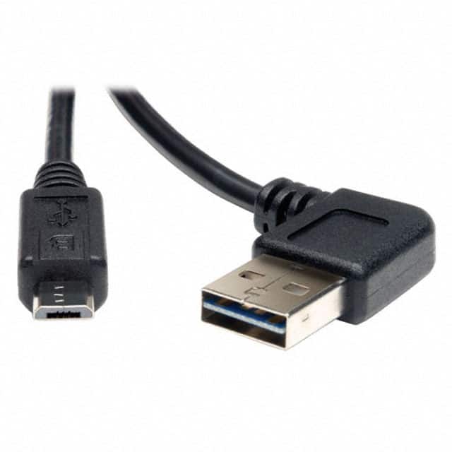 UR050-003-RA CBL USB2.0 A PLUG R/A-MCR B PLUG