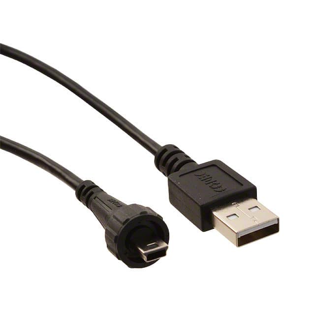 17-250031 CBL USB2.0 A PLG-MIN B PL W/COUP