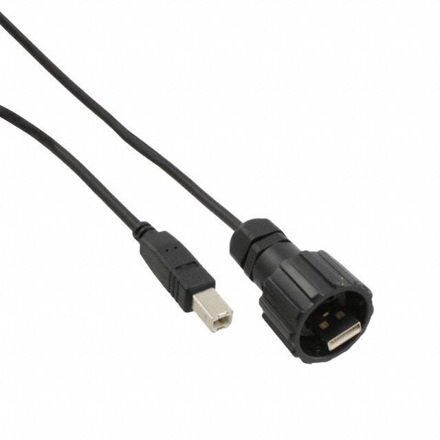 17-200181 CBL USB2.0 A PLUG-B PLUG W/COUPL