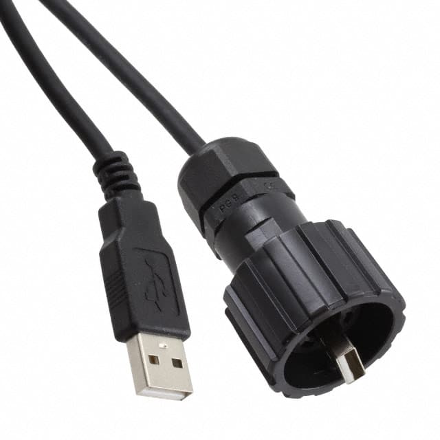 17-200261 CBL USB2.0 A PLUG-A PLUG W/COUPL