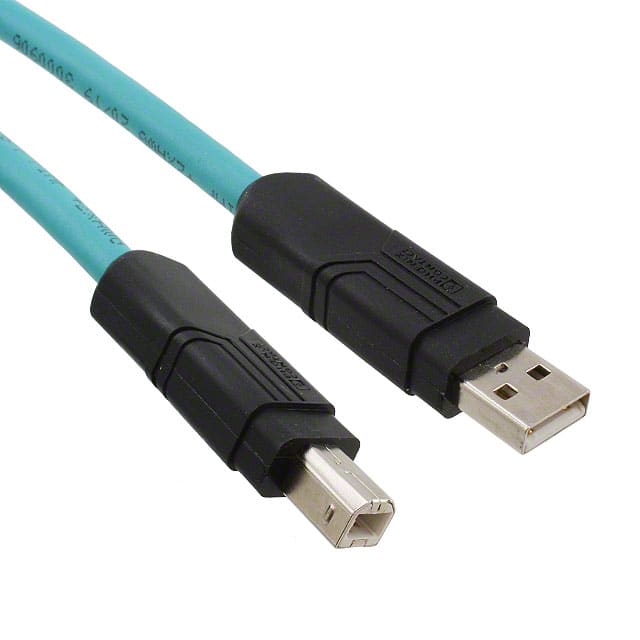 1653870 CBL USB2.0 A PLUG-B PLUG W/COUPL