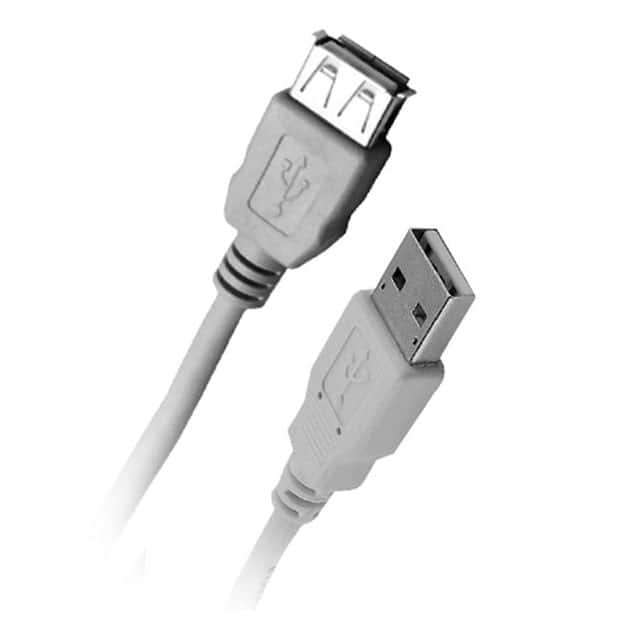 NUB-3203 CBL USB2.0 A RCPT TO A PLUG 3'