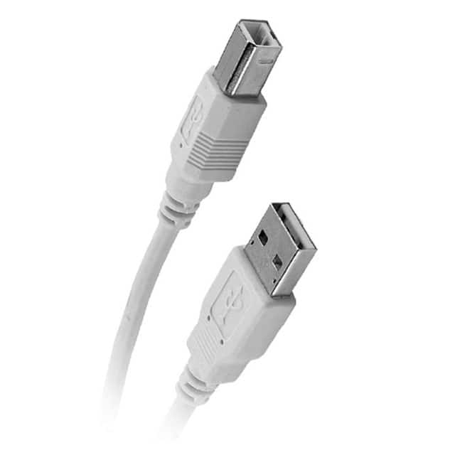 NUB-3103 CBL USB2.0 A PLUG TO B PLUG 3'