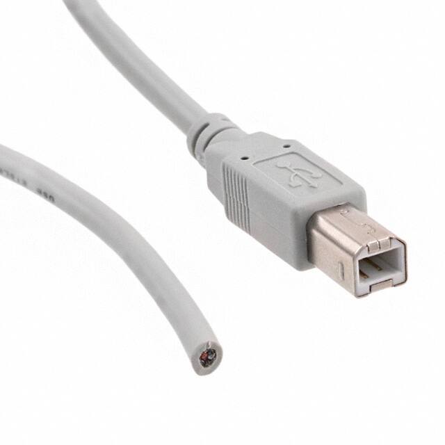 101-1043-BE-00100 CBL USB2.0 B PLUG TO OPEN 3.28'