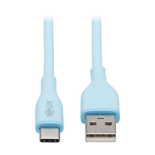 U038AB-003-S-LB SAFE-IT USB-A TO USB-C ANTIBACTE