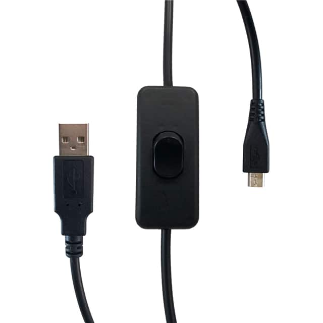 RAS-PWR02 CBL USB2.0 A PLUG-MCR A PLUG 4'